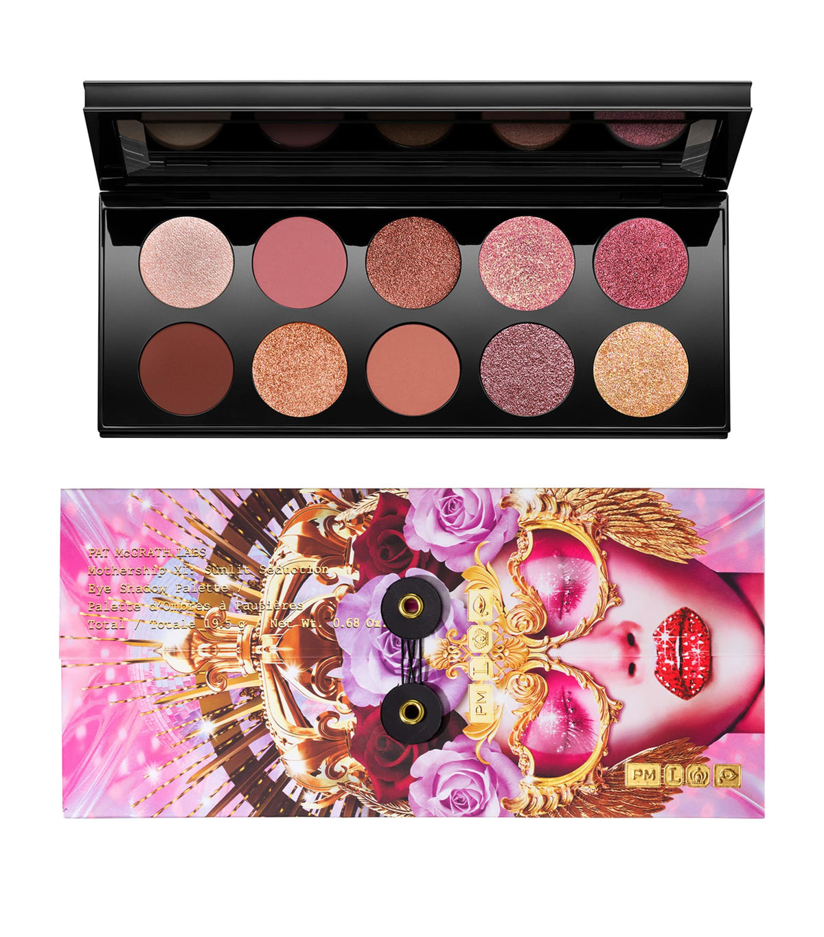 Pat McGrath Labs Sunlit Seduction eyeshadow palette, imported from the UK