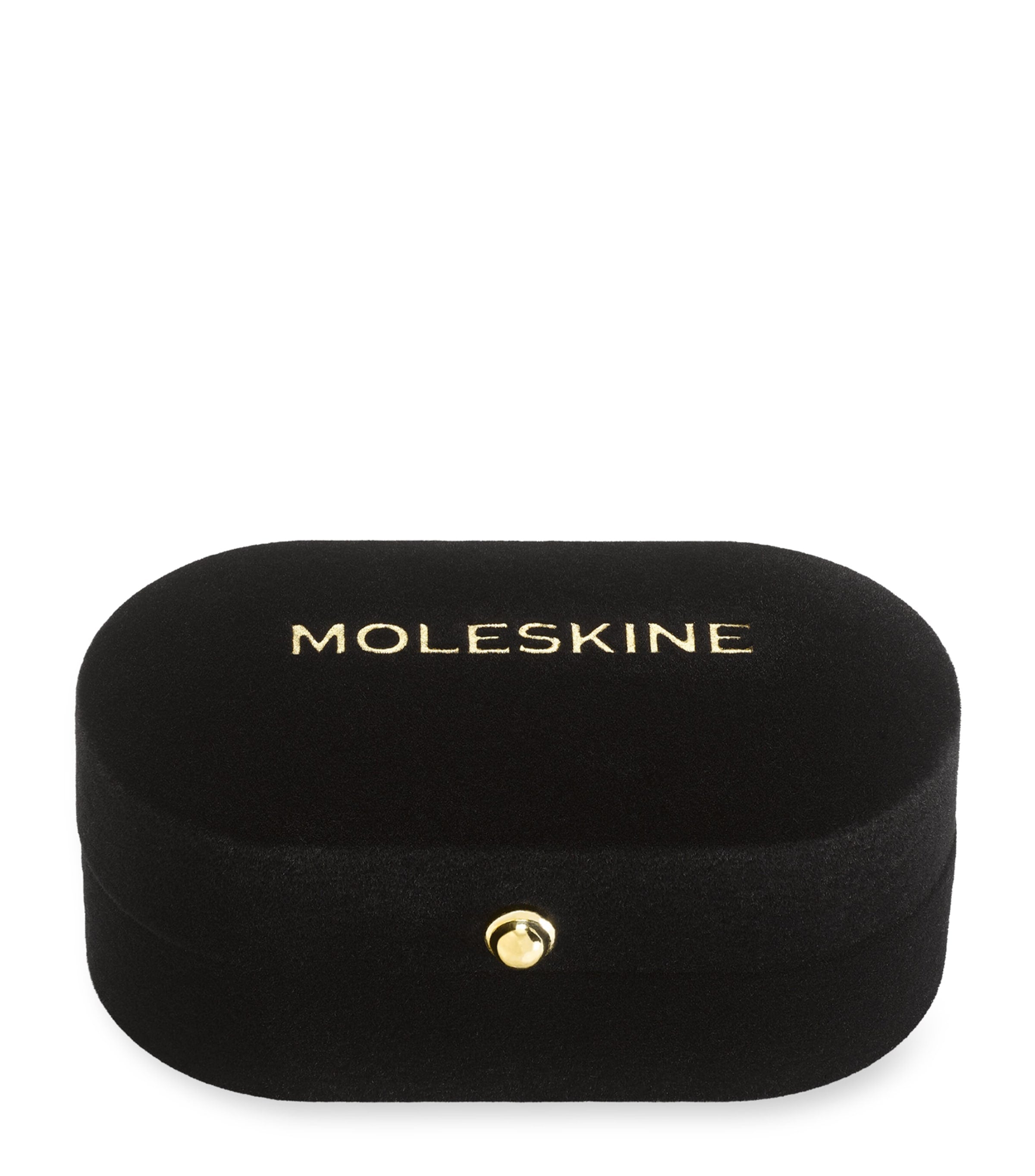Moleskine gold-plated S notebook charm, imported from the UK