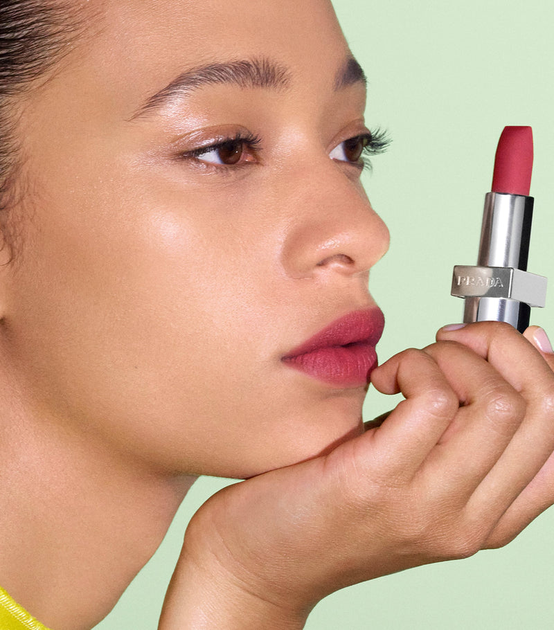 Prada Beauty Monochrome Soft Matte Lipstick, imported from the UK