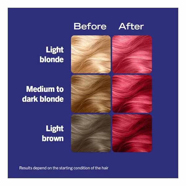 LIVE Permanent Pink Hair Dye 120ml, UK version
