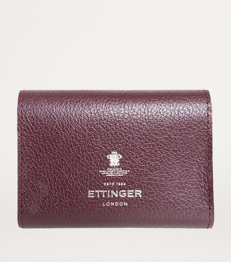 Ettinger leather double playing cards case - British product