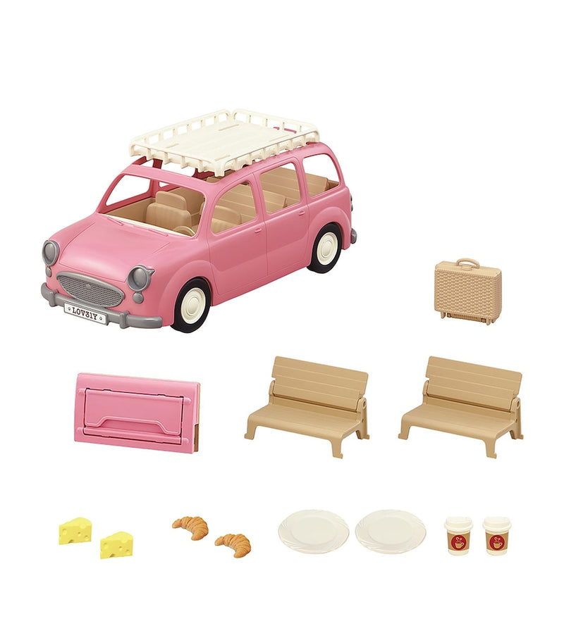 Sylvanian Families Family Picnic Van toy playset (British brand)