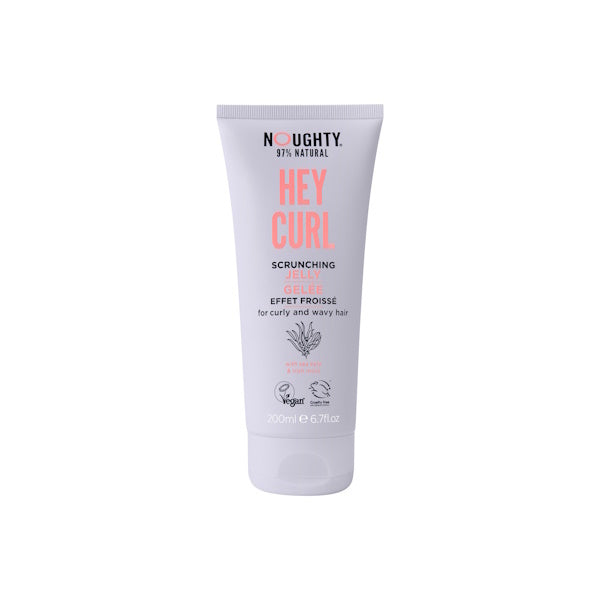 Noughty Hey Curl Scrunching Jelly 200ml, imported from the UK