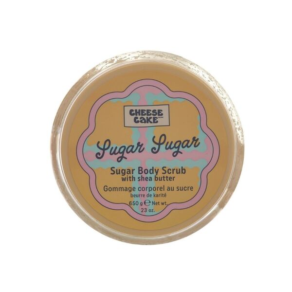 Cheesecake sugar body scrub vanilla - British product