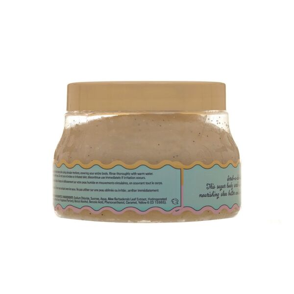 Cheesecake sugar body scrub vanilla - British product