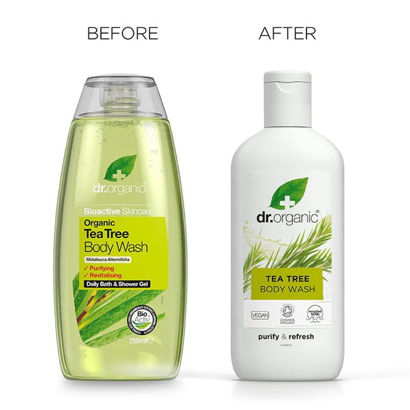 Dr Organic Tea Tree Body Wash 250ml