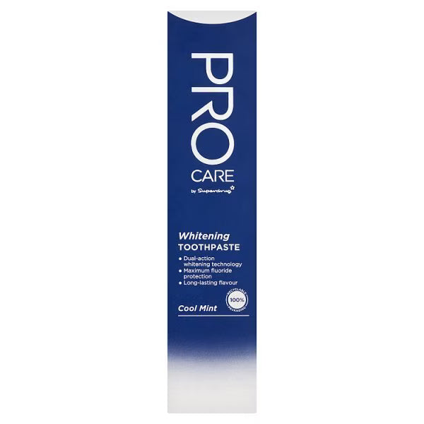 Superdrug Procare Whitening Toothpaste Invigorating (British brand)