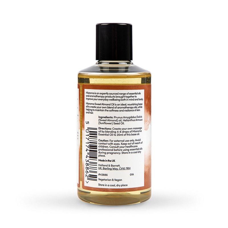 Miaroma Sweet Almond Base Oil 200ml - 998408