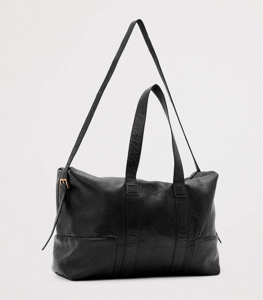 AllSaints Leather Ares Holdall - British product