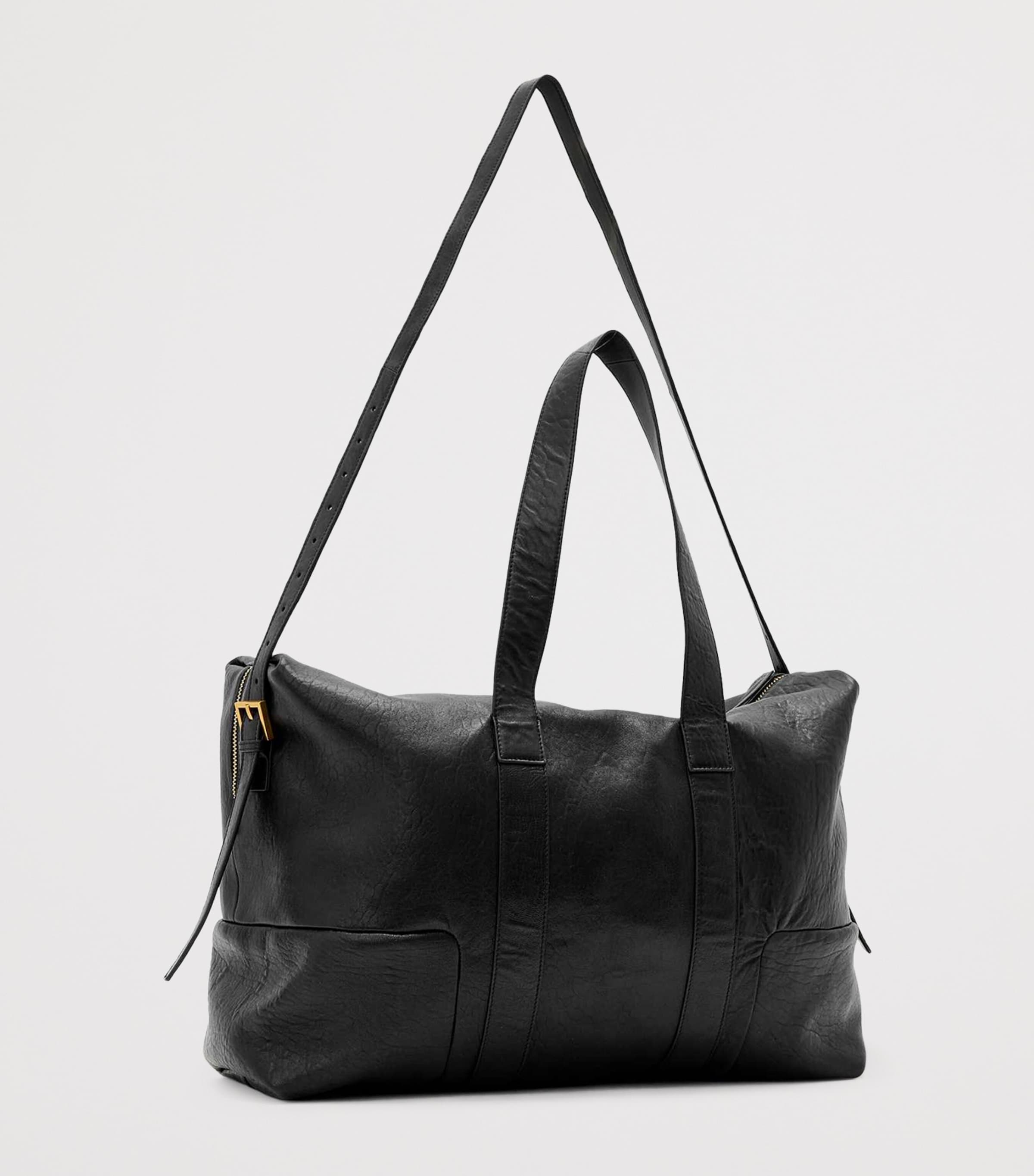 AllSaints Leather Ares Holdall - British product