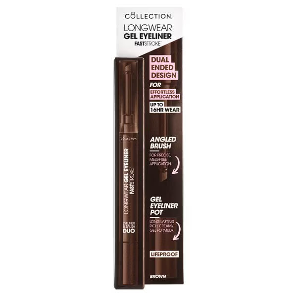 Collection Fast Stroke gel eyeliner brown - British product