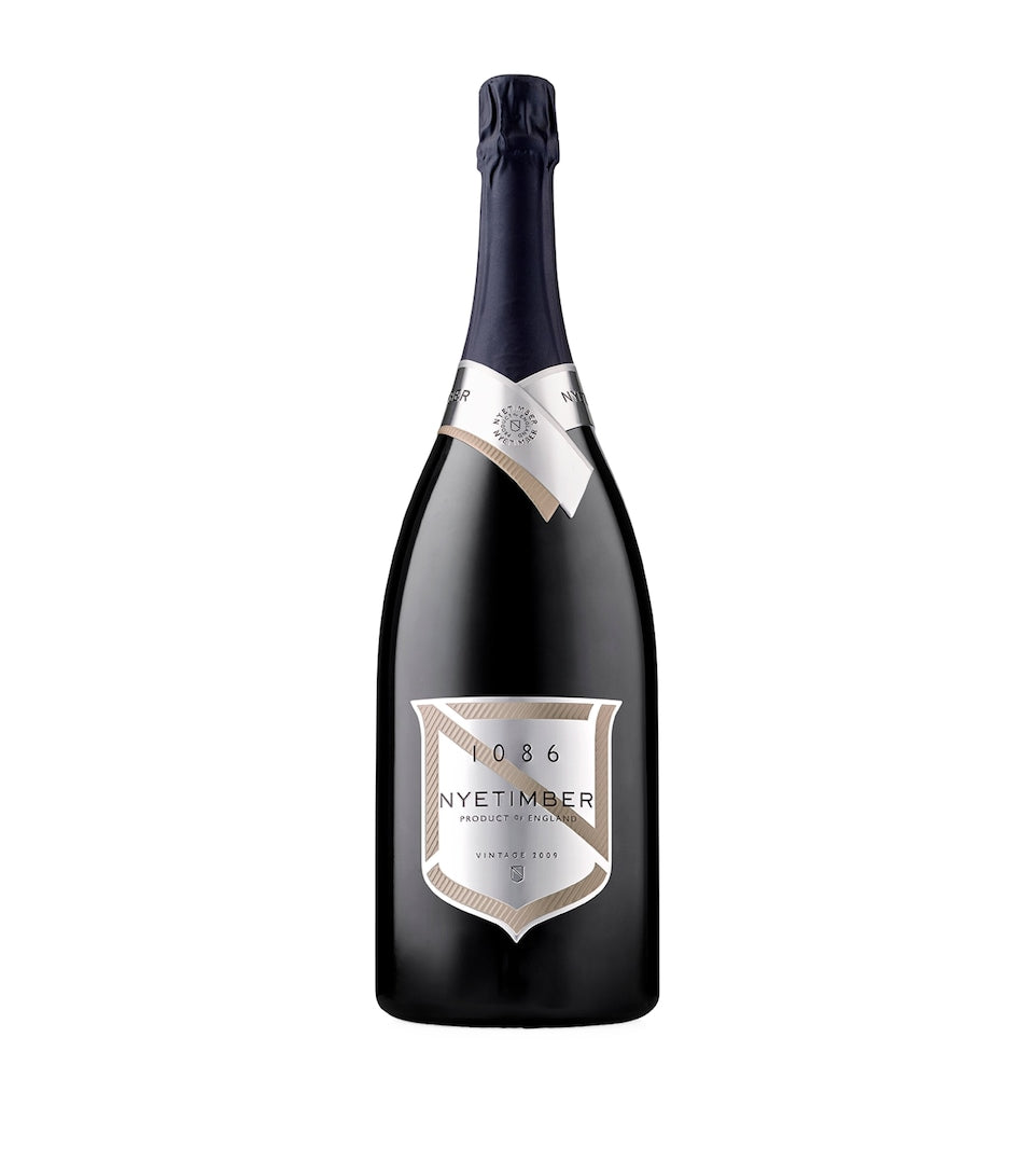 Glittering Champagne Bottle Christmas Tree Decoration