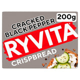 Ryvita Crispbread Cracked Black Pepper Crackers   200g - McGrocer