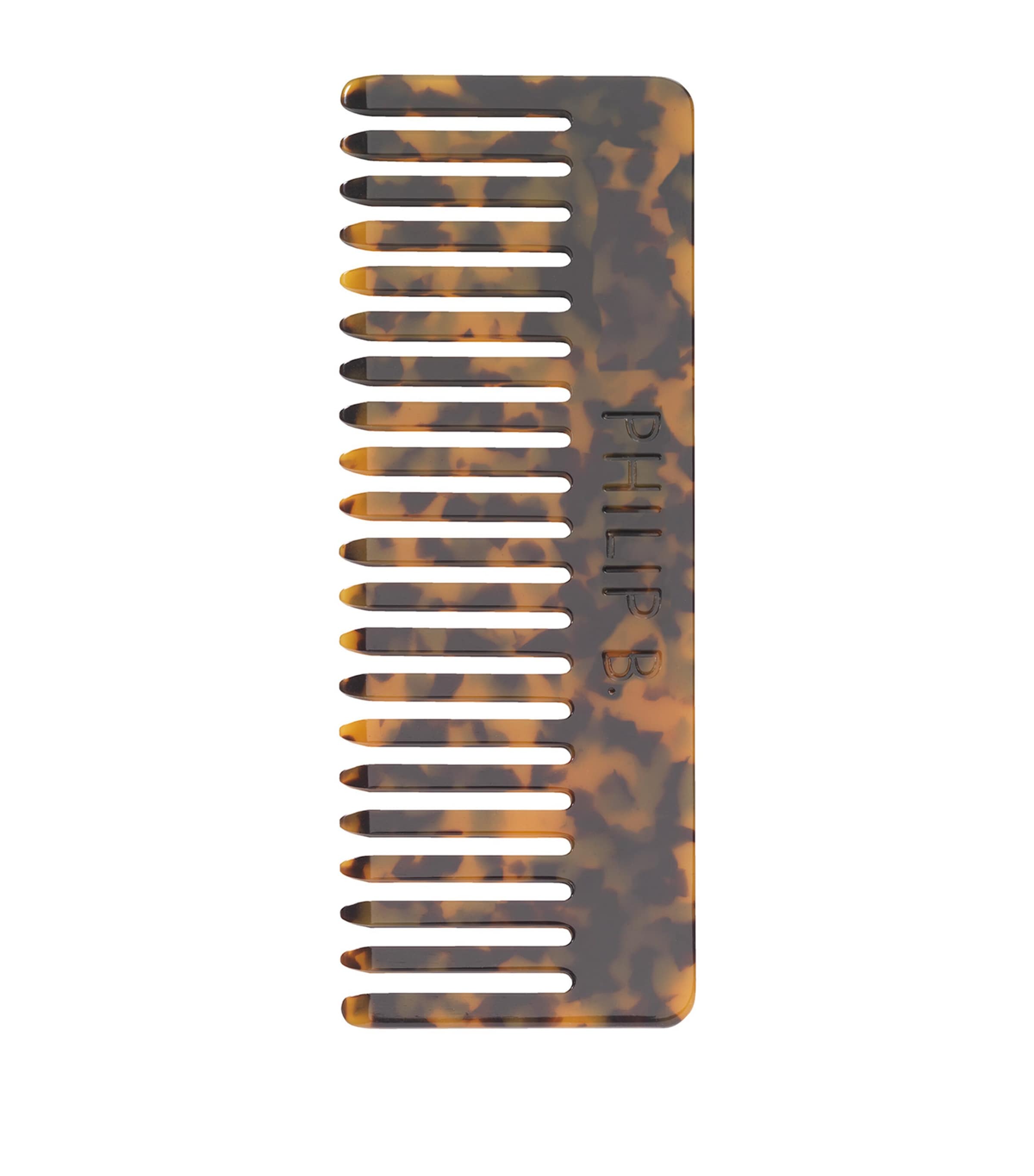 Philip B tortoiseshell detangling comb, imported from the UK