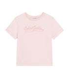 Dolce&Gabbana Kids Cotton Embroidered Logo T-Shirt (8-12+ Years) - British product