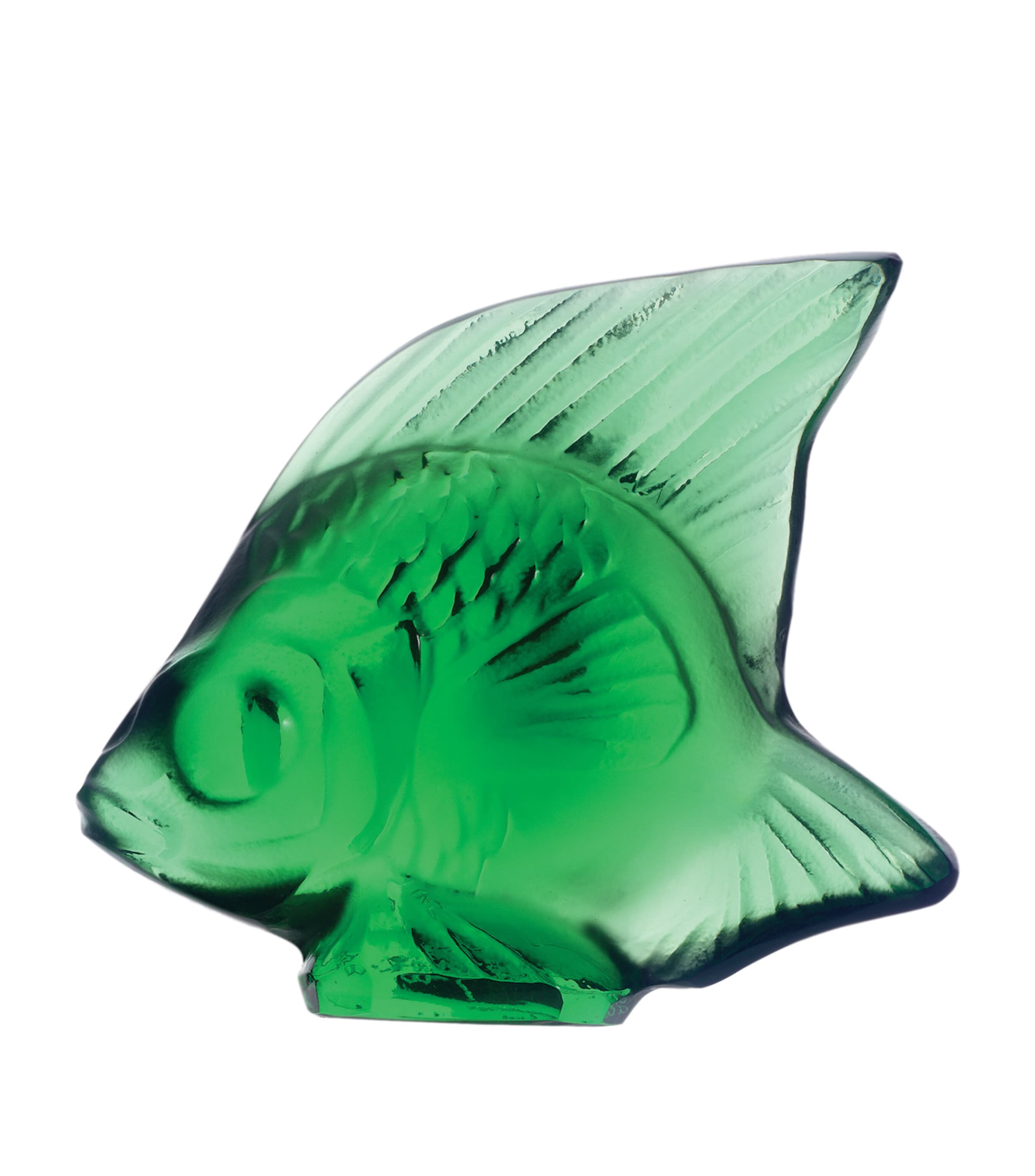 Lalique crystal fish sculpture, UK version
