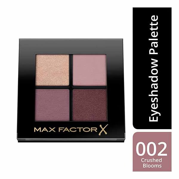 Max Factor Colour X-Pert Palette 002 Crushed Bloom, imported from the UK