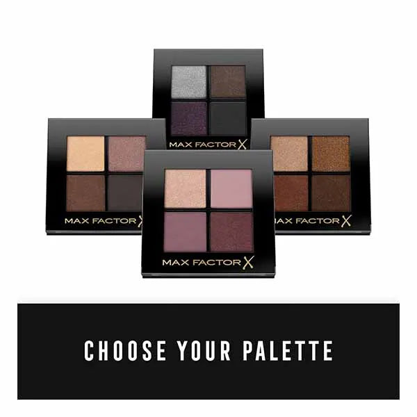 Max Factor Colour X-Pert Palette 002 Crushed Bloom, imported from the UK