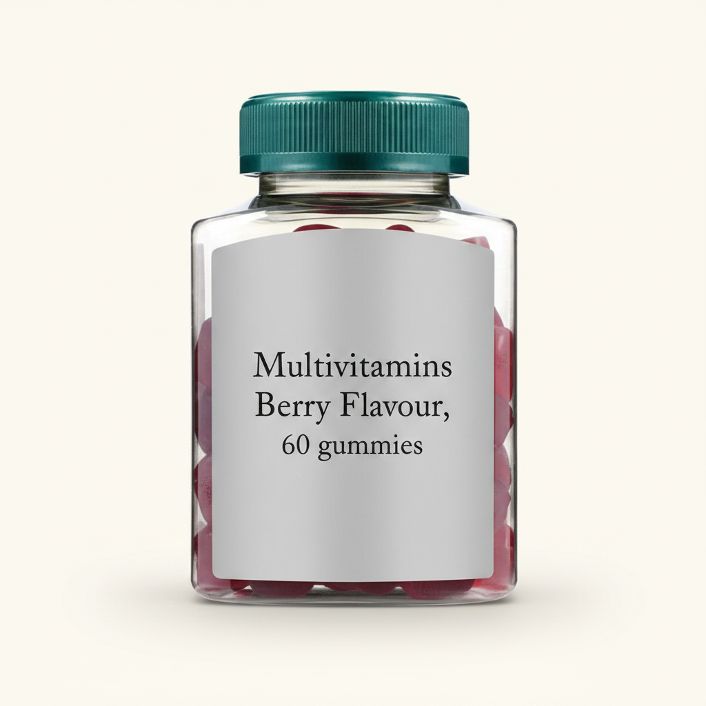 Holland & Barrett Teen Multivitamin Gummies Berry 60 Count, UK version
