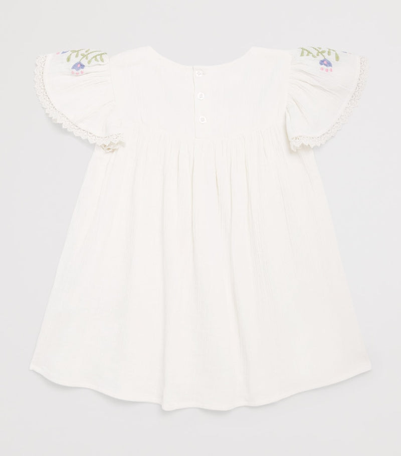 Louise Misha cotton embroidered Ana dress for girls ages 3-10 years, UK version