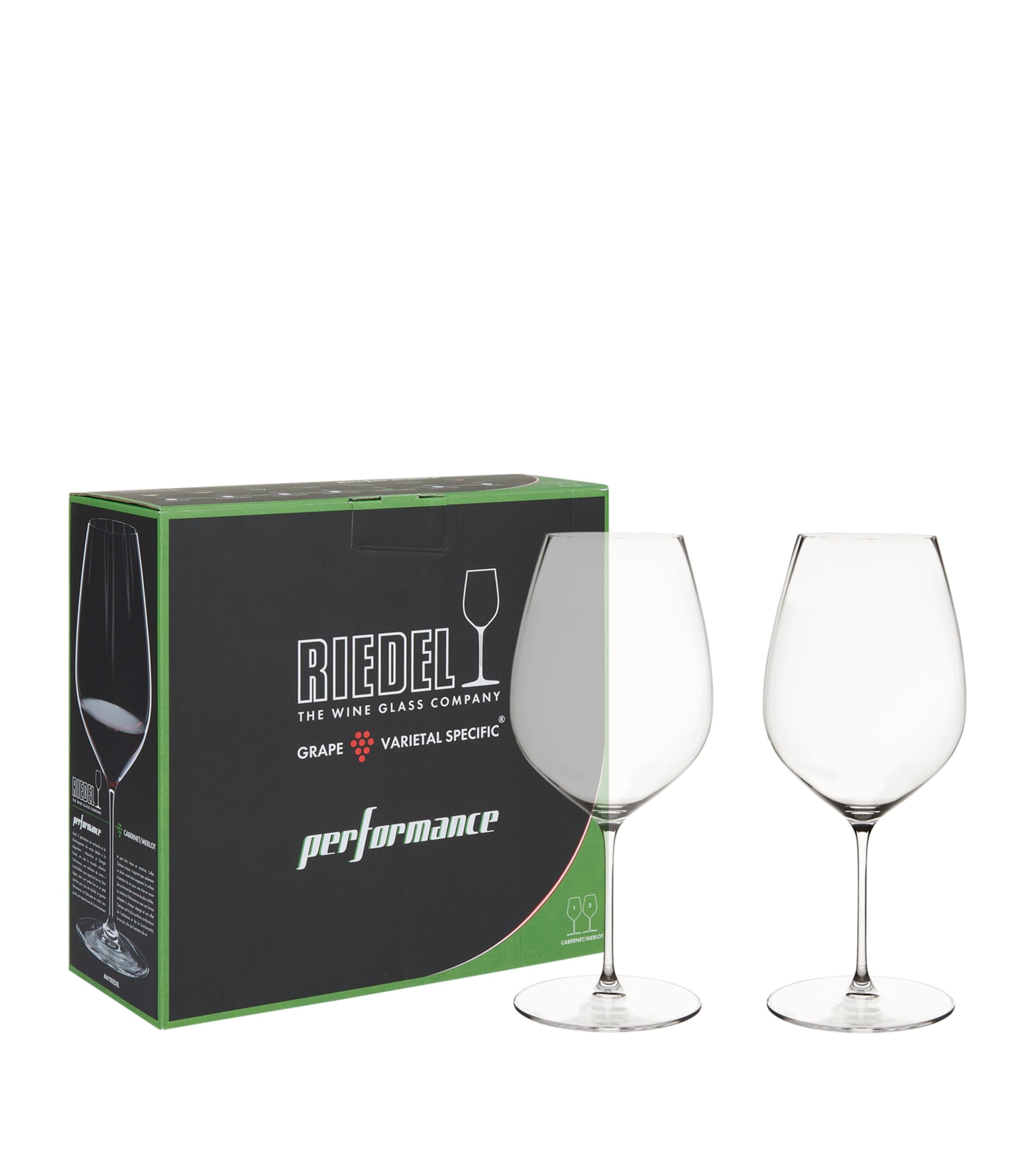 Riedel Set of 2 Crystal Performance Cabernet Wine Glass (375ml)