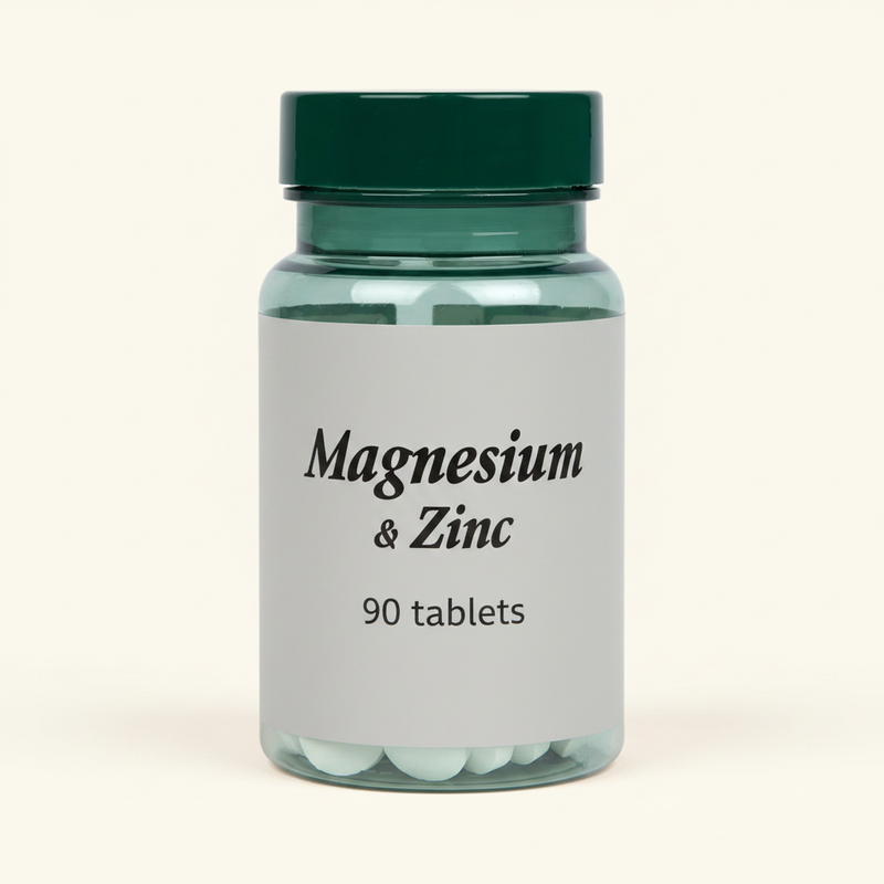 Holland & Barrett Magnesium Zinc Tablets 90 count, UK version