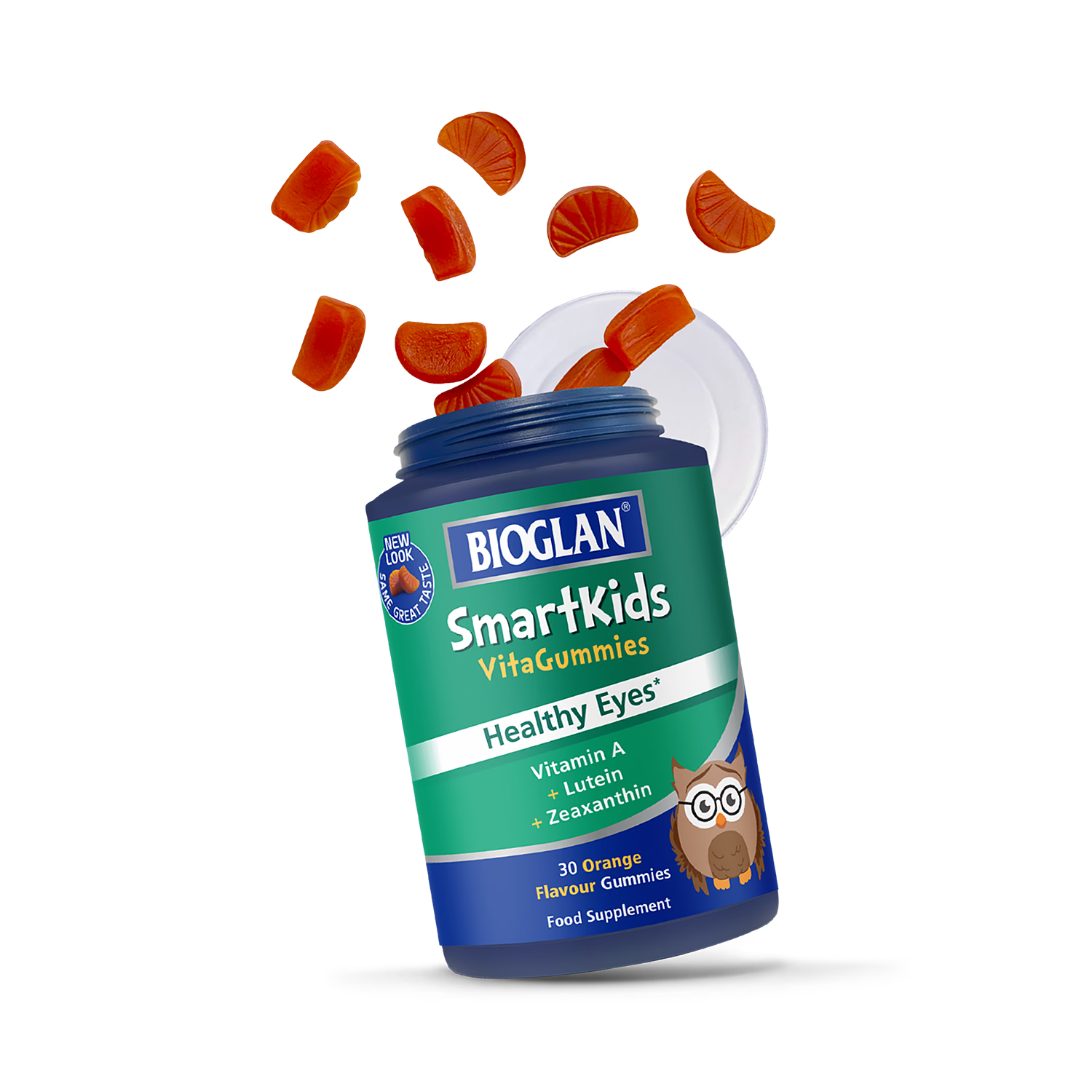 Bioglan SmartKids Healthy Eyes orange gummies 30s - British product