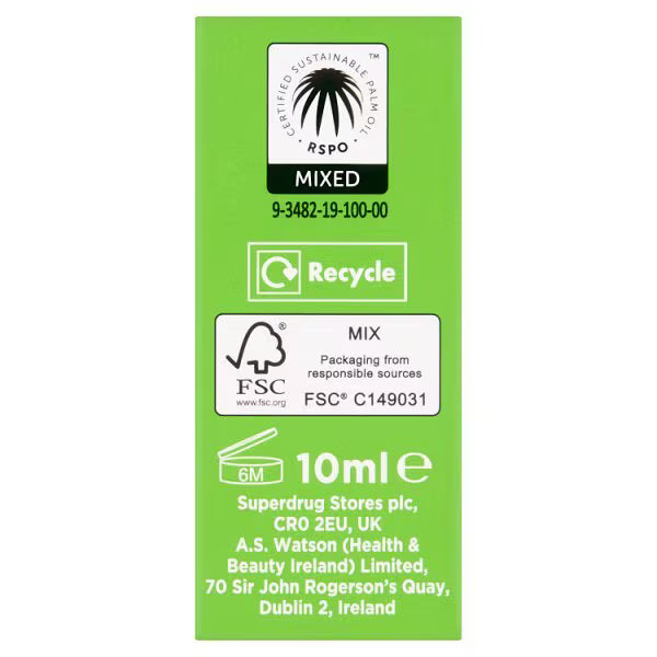 Superdrug Tea Tree Blended Oil 10ml (British brand)