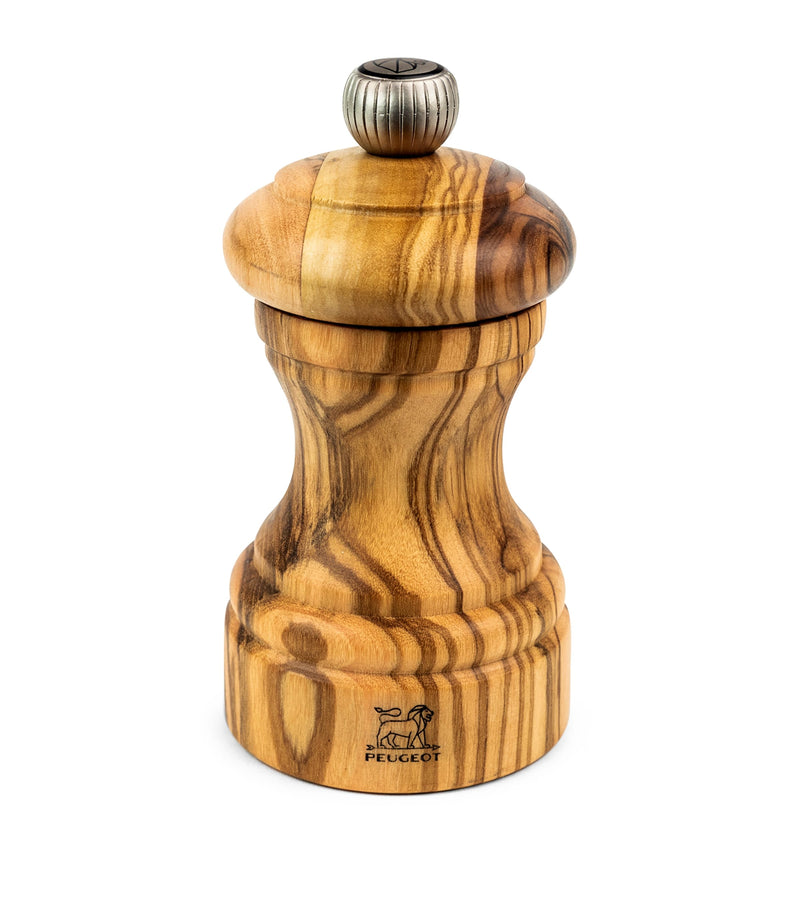 Peugeot olive wood salt pepper mill set 10cm, imported from the UK