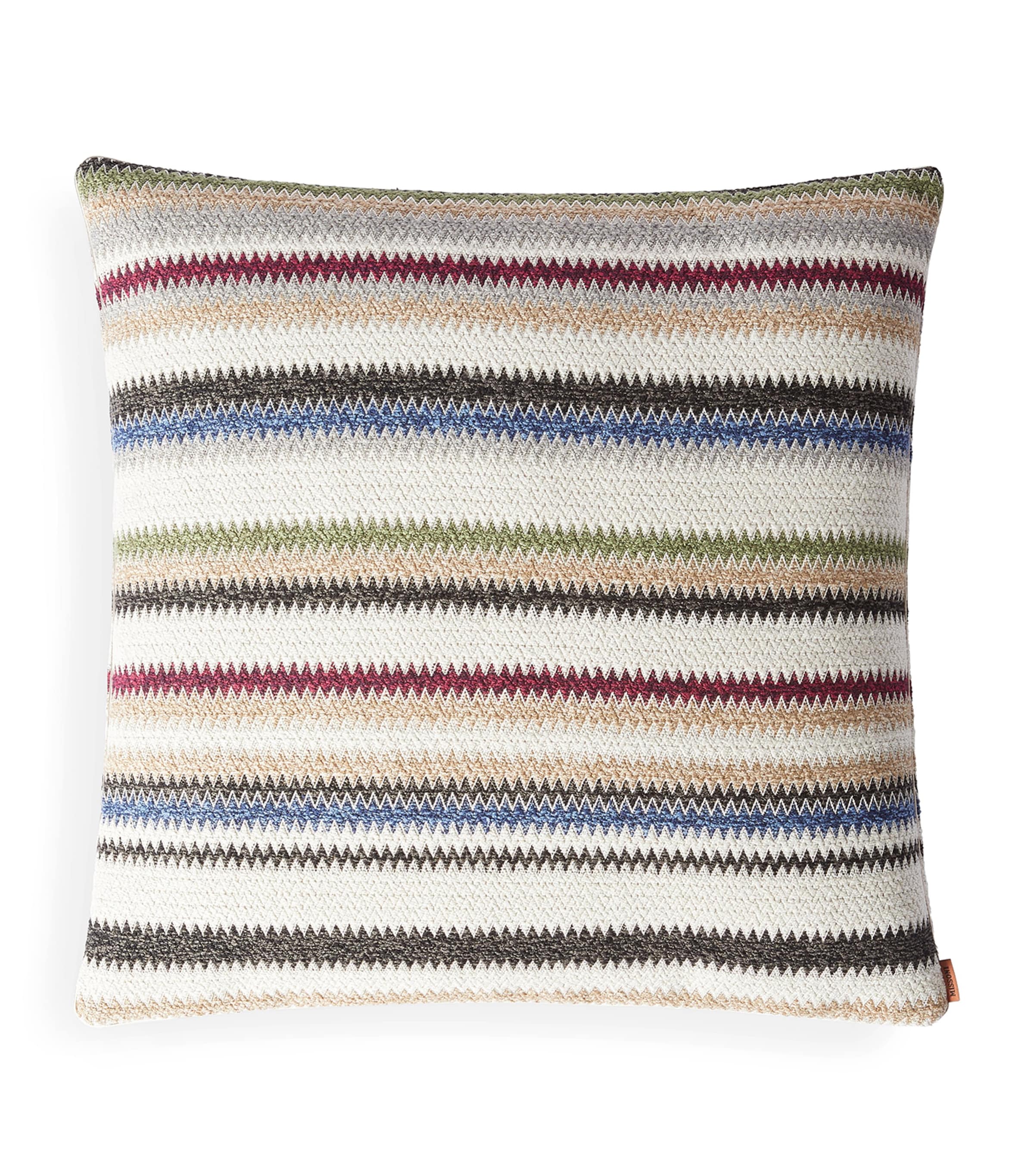 Missoni Blurred Chevron cushion 50cm x 50cm, imported from the UK