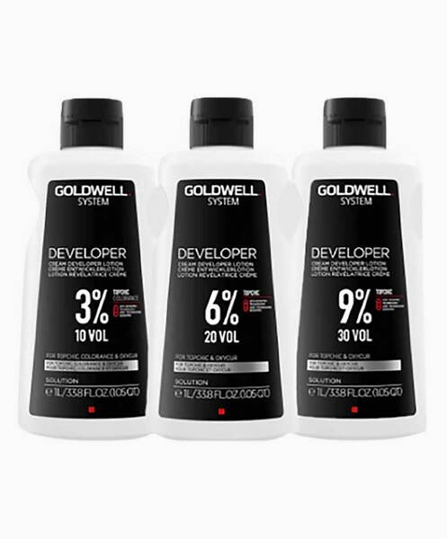 Goldwell Cream Developer Solution compatible with Topchic, UK version