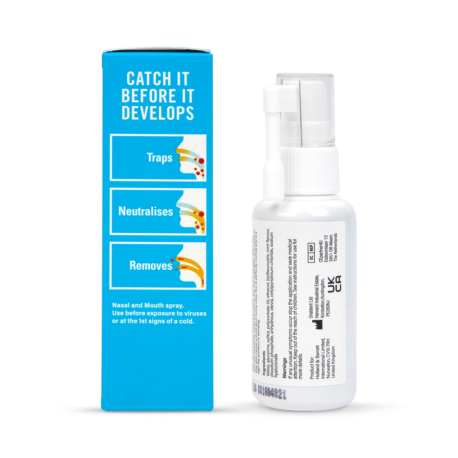 Holland & Barrett Shield & Stop Spray 50ml - 998345