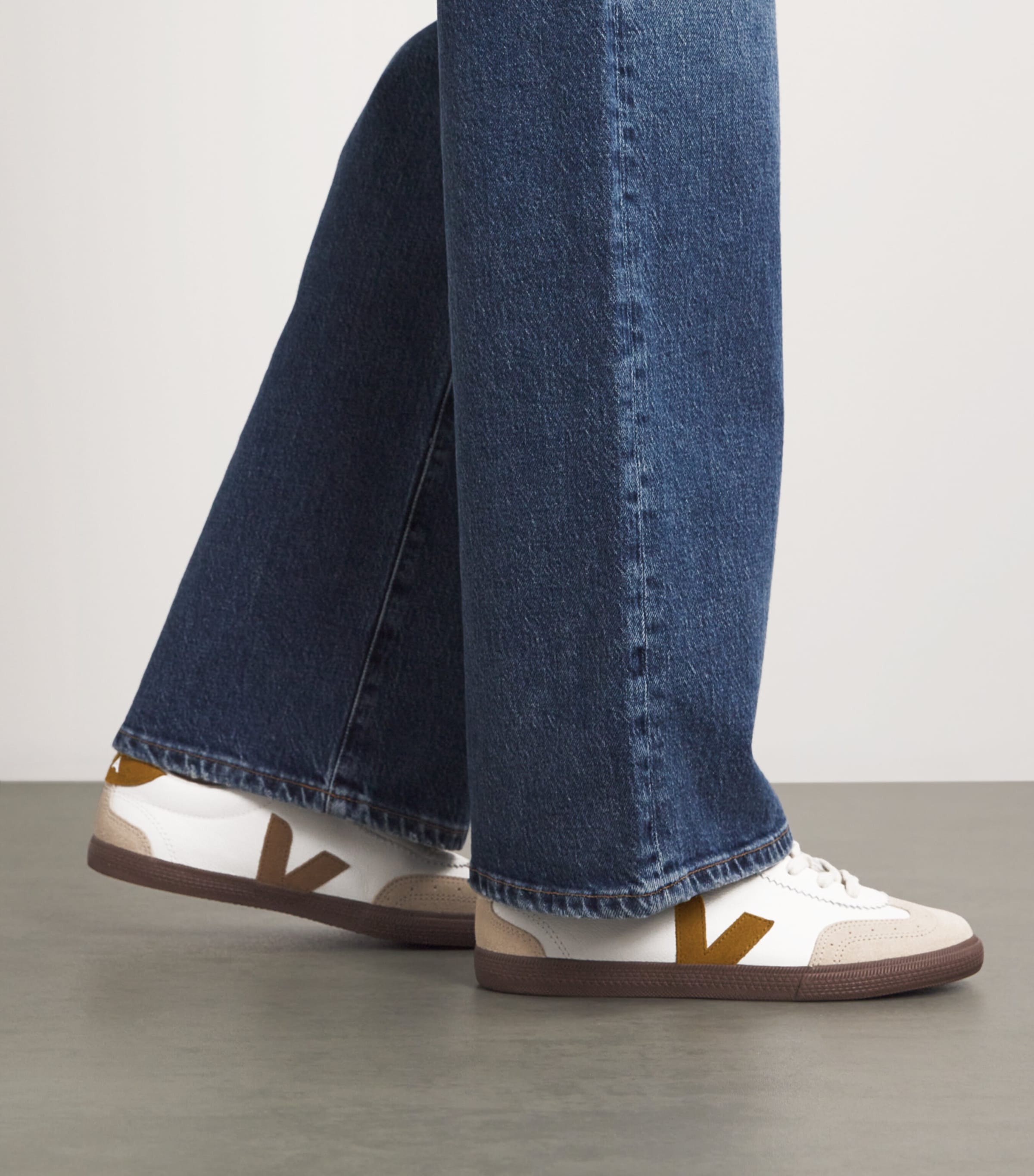 Veja Leather Volley Sneakers (British brand)