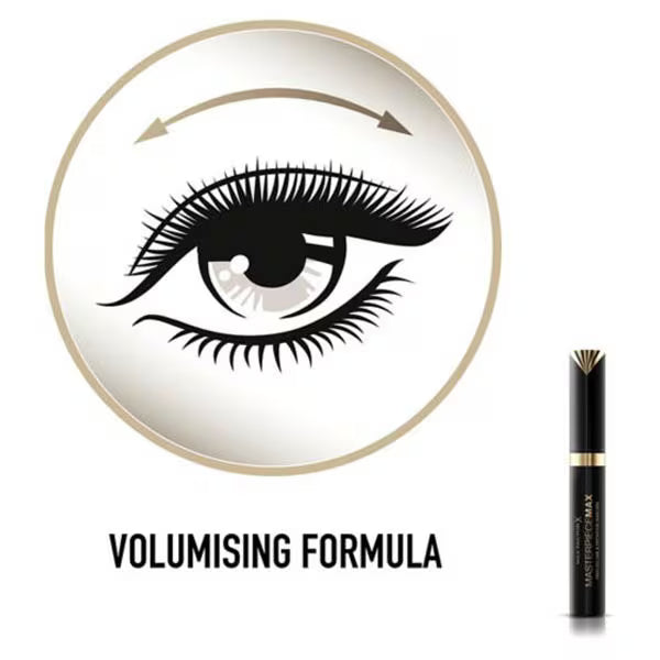 Max Factor Masterpiece Max Mascara 002 Black Brown, imported from the UK