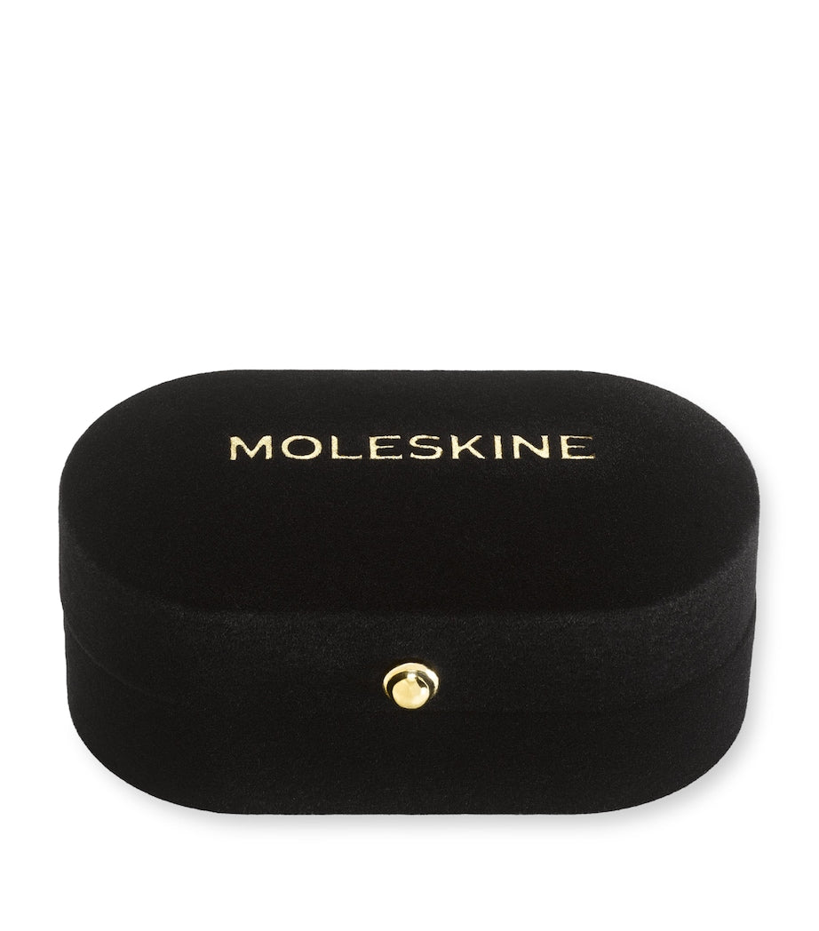 Moleskine gold-plated star notebook charm, imported from the UK