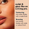 e.l.f. Primer-Infused Matte Bronzer Sun-Soaked, imported from the UK