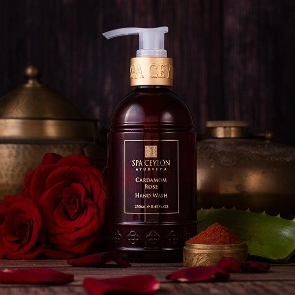 SPA CEYLON Cardamom Rose hand wash 250ml (British brand)