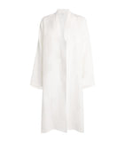 100% Cashmere Long Sleeve Stole with Panelling and Scalloped Edges