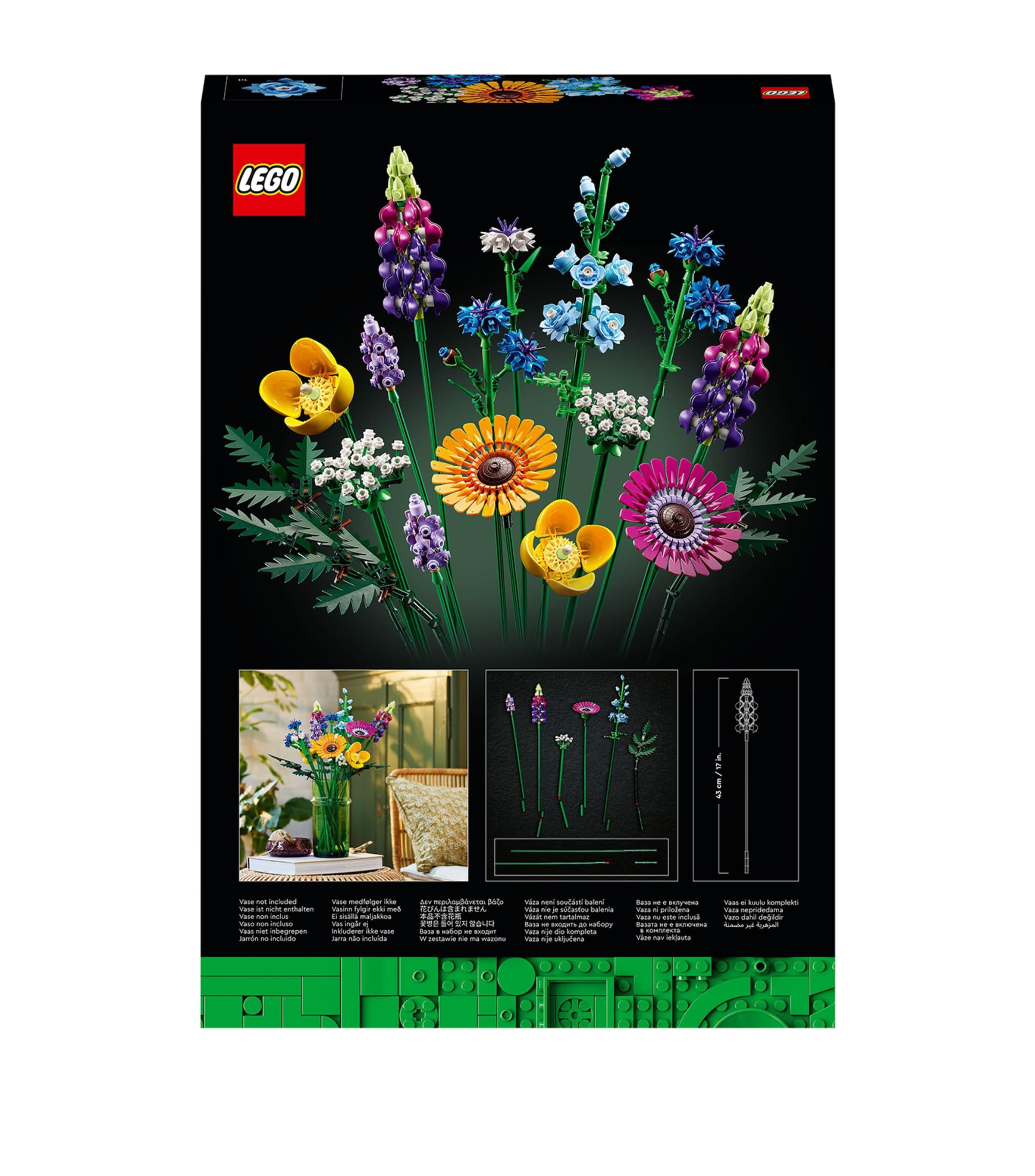 Lego LEGO Icons Wildflower Bouquet Set 10313