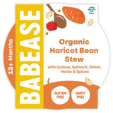 Babease Organic Haricot Bean Stew Baby Food Pot 12+months   200g - McGrocer
