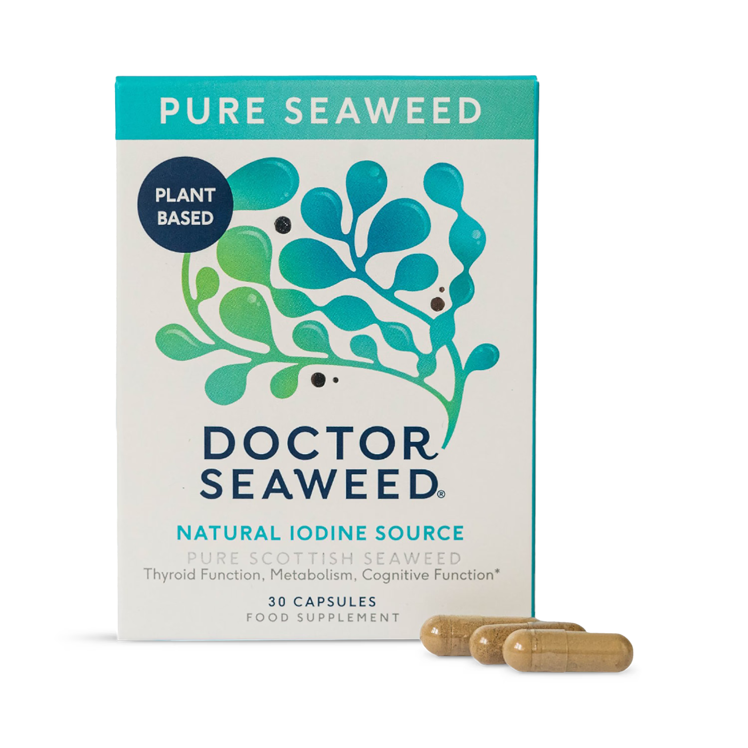 Doctor Seaweed Scottish seaweed capsules 30 count - British product