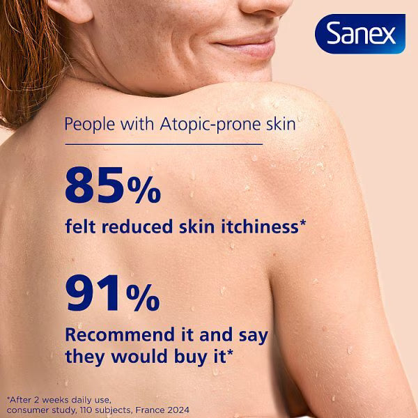 Sanex Anti-Irritation Shower Gel 450ml (British brand)