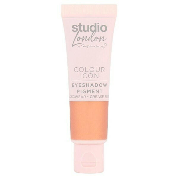 Studio London Colour Icon Eyeshadow Pigment Gifted Gold GOODS Superdrug   
