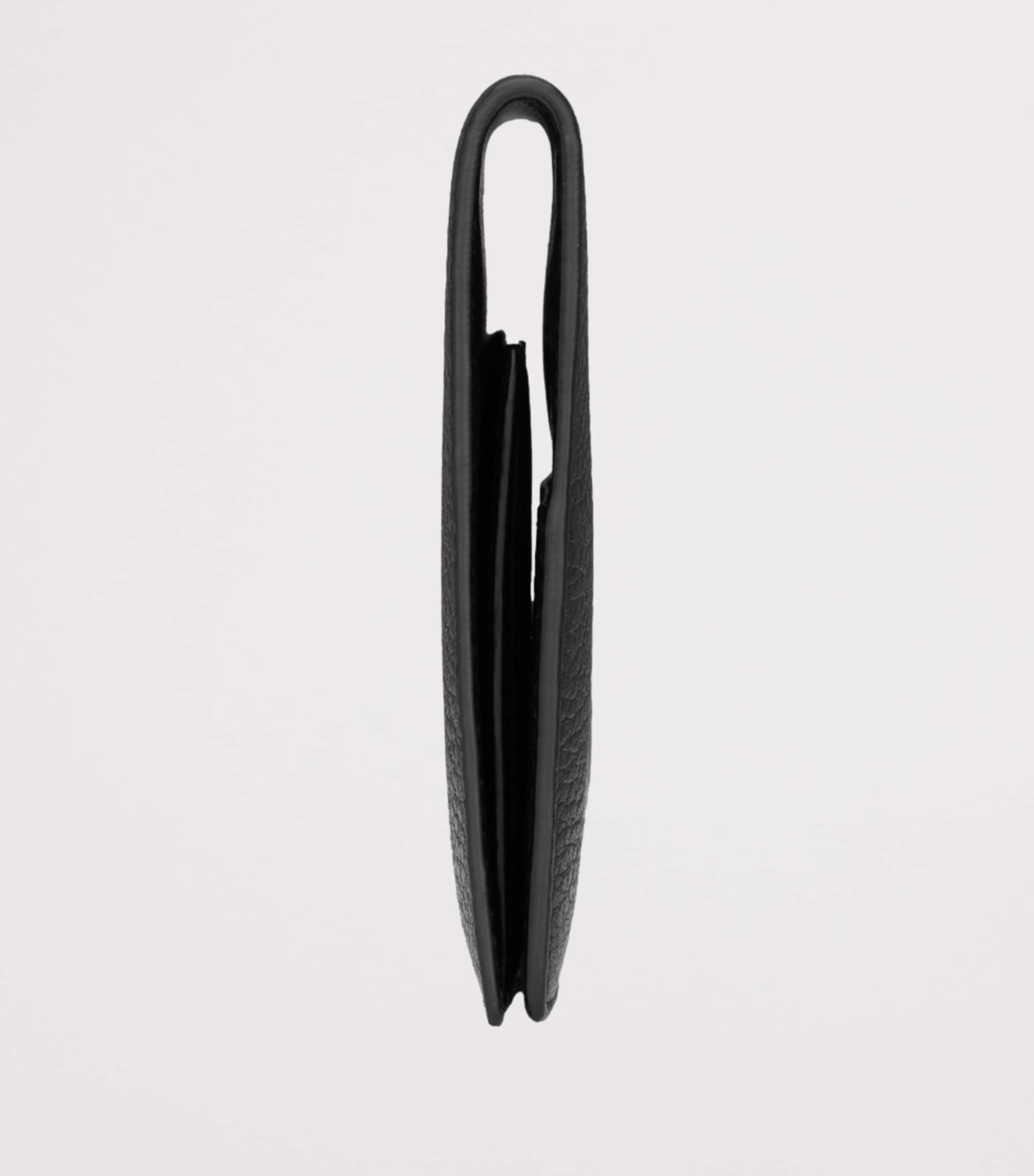 Saint Laurent leather monogram passport holder (British brand)