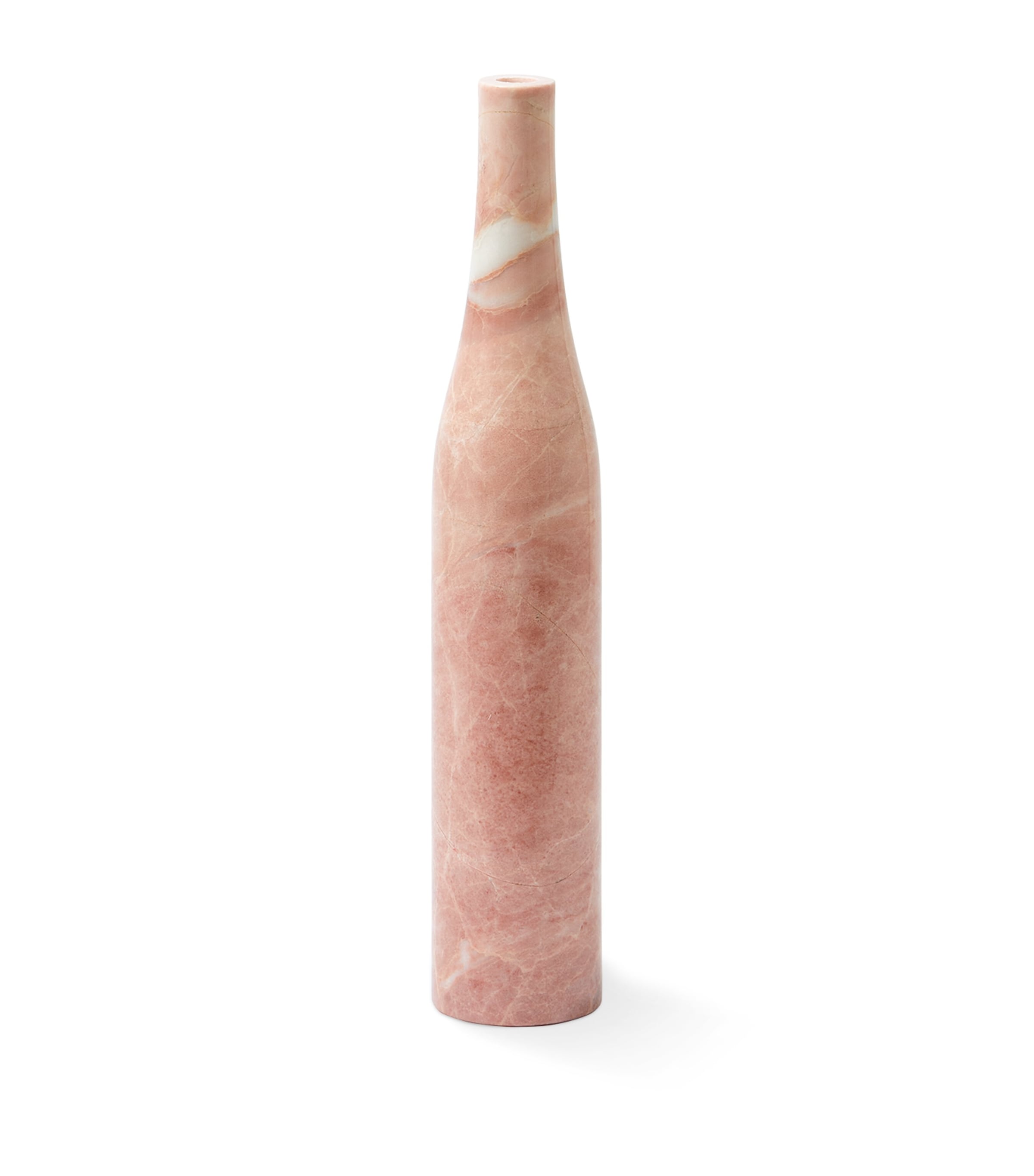 POLSPOTTEN Marble Heritage Bottle Candle Holder 47cm, imported from the UK