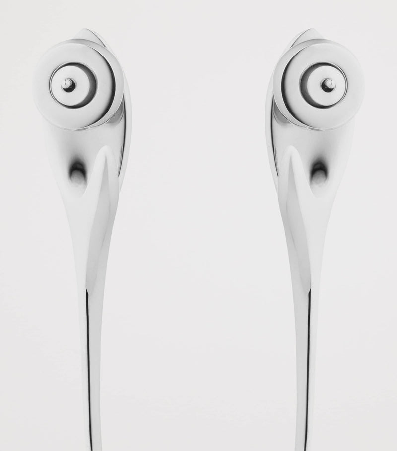 Givenchy spike silver-tone drop earrings, UK version