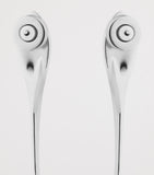 Givenchy spike silver-tone drop earrings, UK version