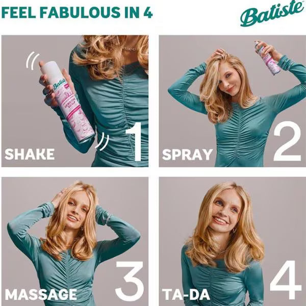 Batiste Sensitive Fragrance Free Dry Shampoo 50ml - British product