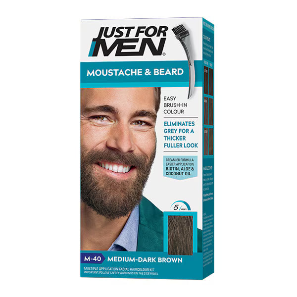Just for Men Beard Gel Medium Dark Brown M40, UK version