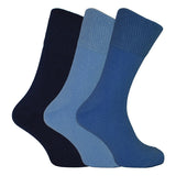 THMO Mens Thick Warm Bamboo Thermal Socks 6-11 UK GOODS Superdrug Blue  